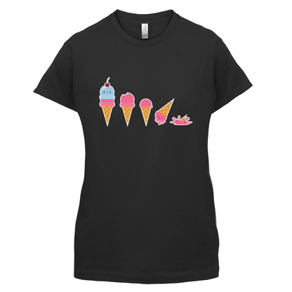 Evolution Of Ice Cream T Shirt