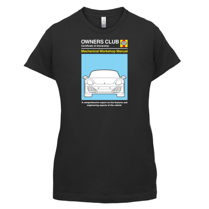 Car Owners Manual 981 Turbo T Shirt