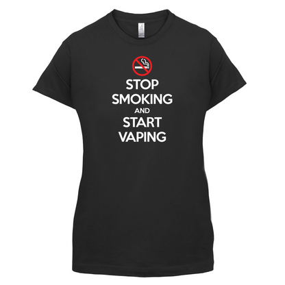 Stop Smoke Start Vaping T Shirt