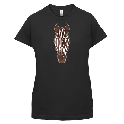 Crazy Horse Lady T Shirt