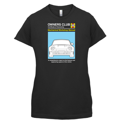 Car Owners Manual 959 Turbo T Shirt
