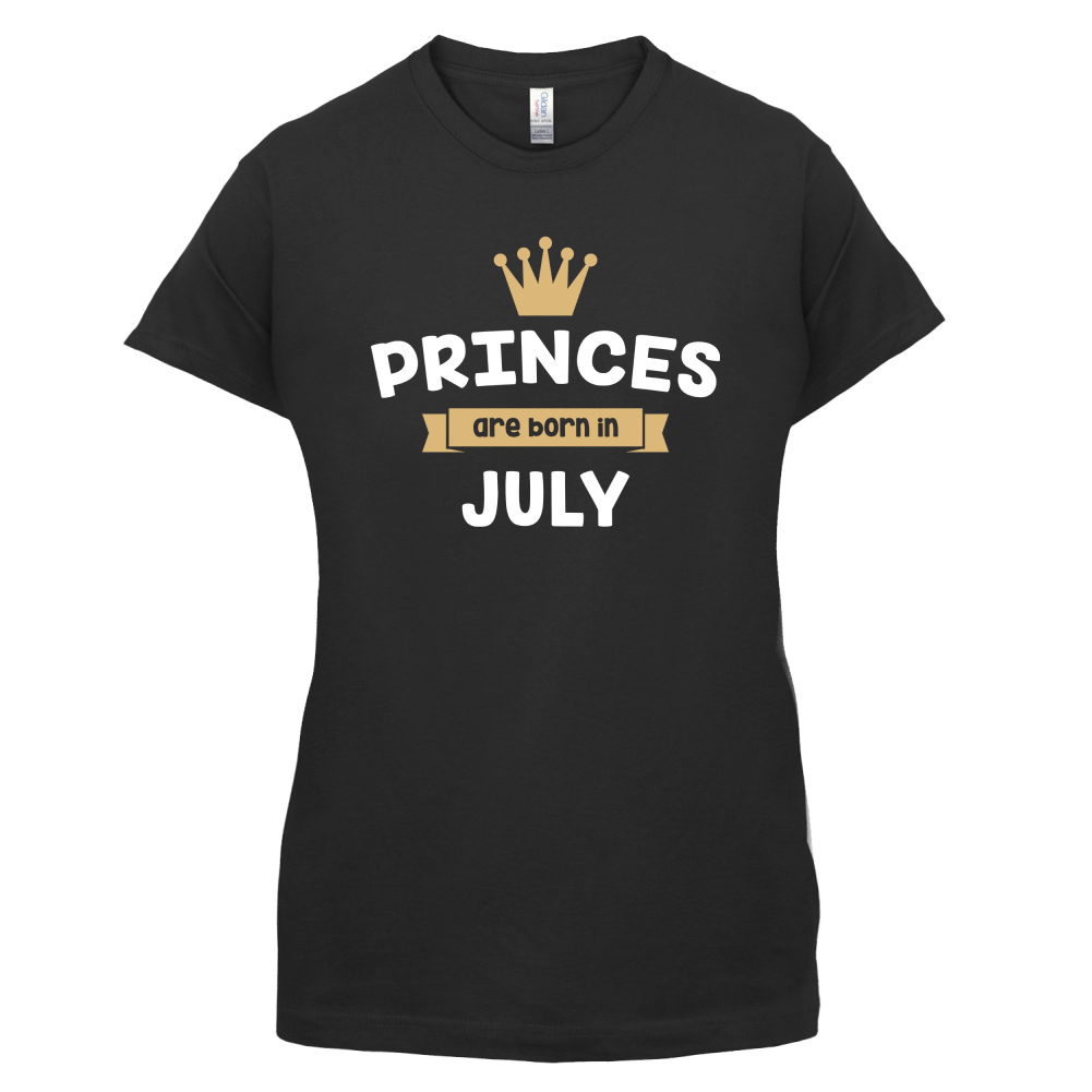 Princes Are Born In July T Shirt