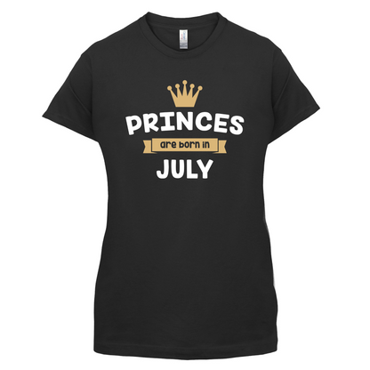 Princes Are Born In July T Shirt