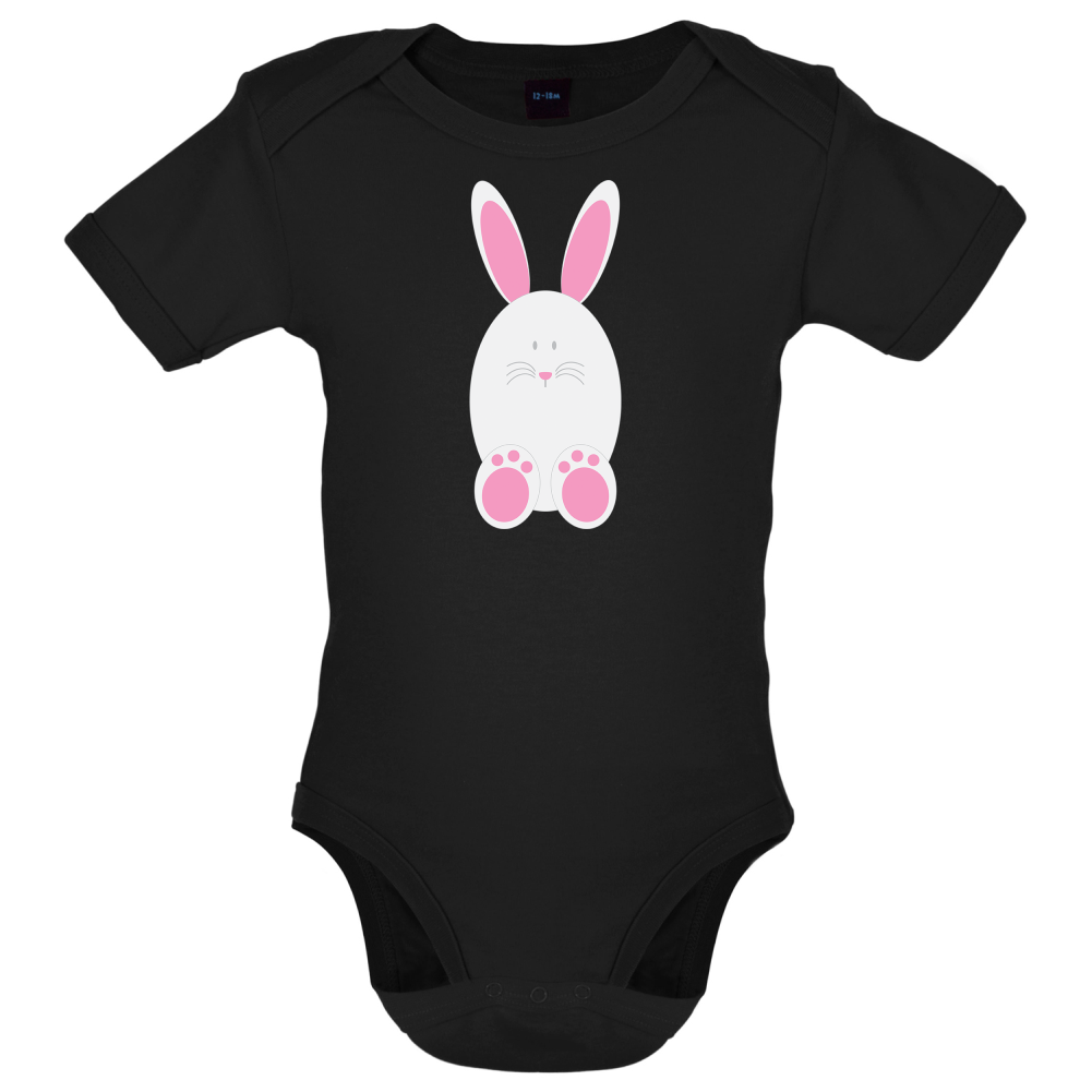 White Easter Bunny Baby T Shirt