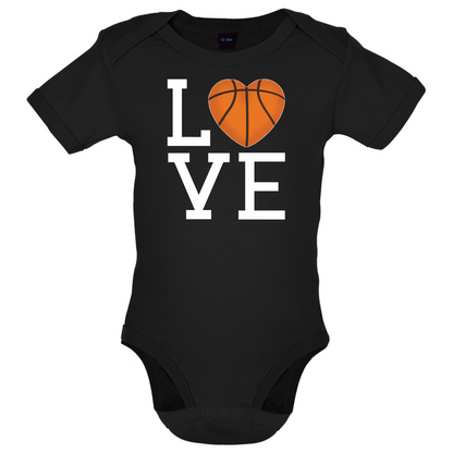 I Love Basketball  Baby T Shirt