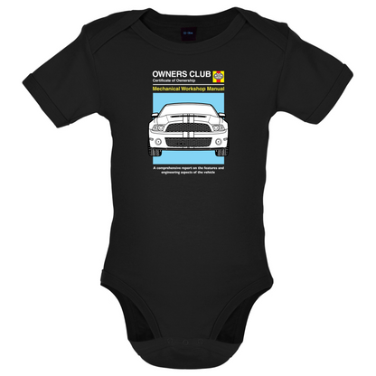 Car Owners Manual Mustang Mustang Baby T Shirt