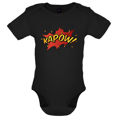 Kapow! Word Art Baby T Shirt