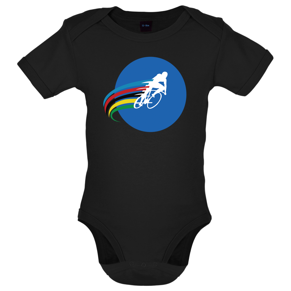 Cycling Stripes Baby T Shirt