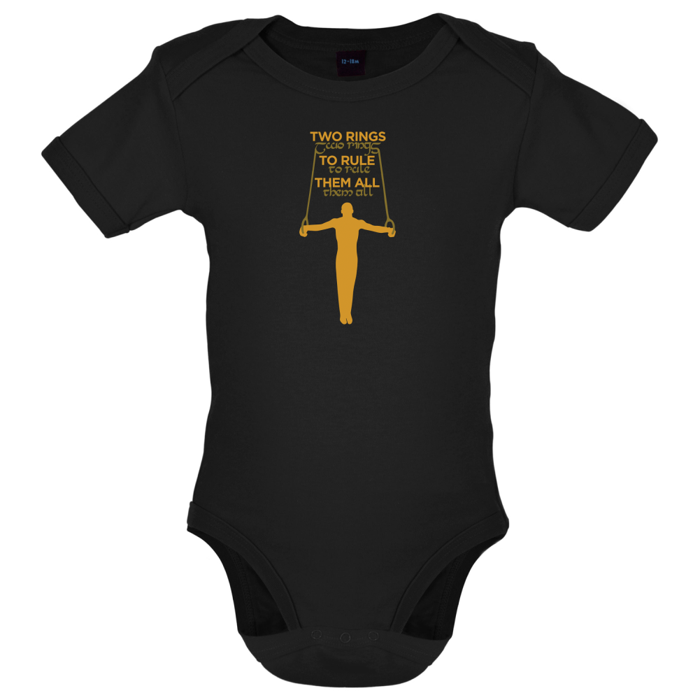 Two Rings To Rule Them Baby T Shirt