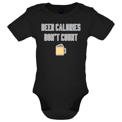 Beer Calories Dont Count  Baby T Shirt