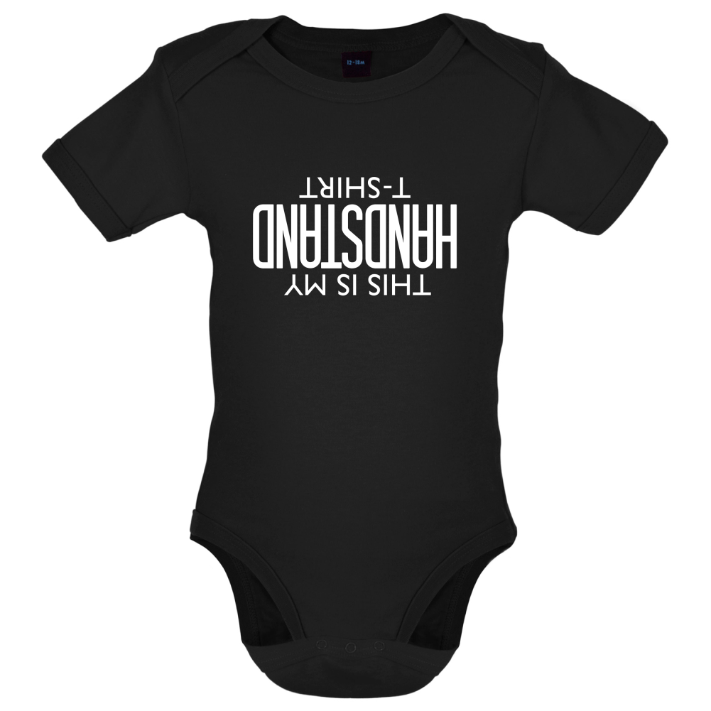 This Is My Handstand  Baby T Shirt