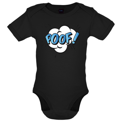 Poof! Word Art Baby T Shirt