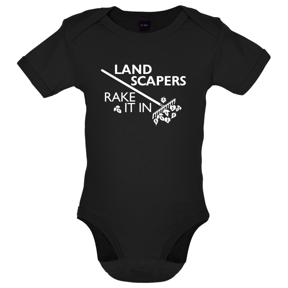Landscapers Rake It In Baby T Shirt