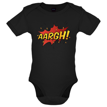 AARGH Word Art Baby T Shirt