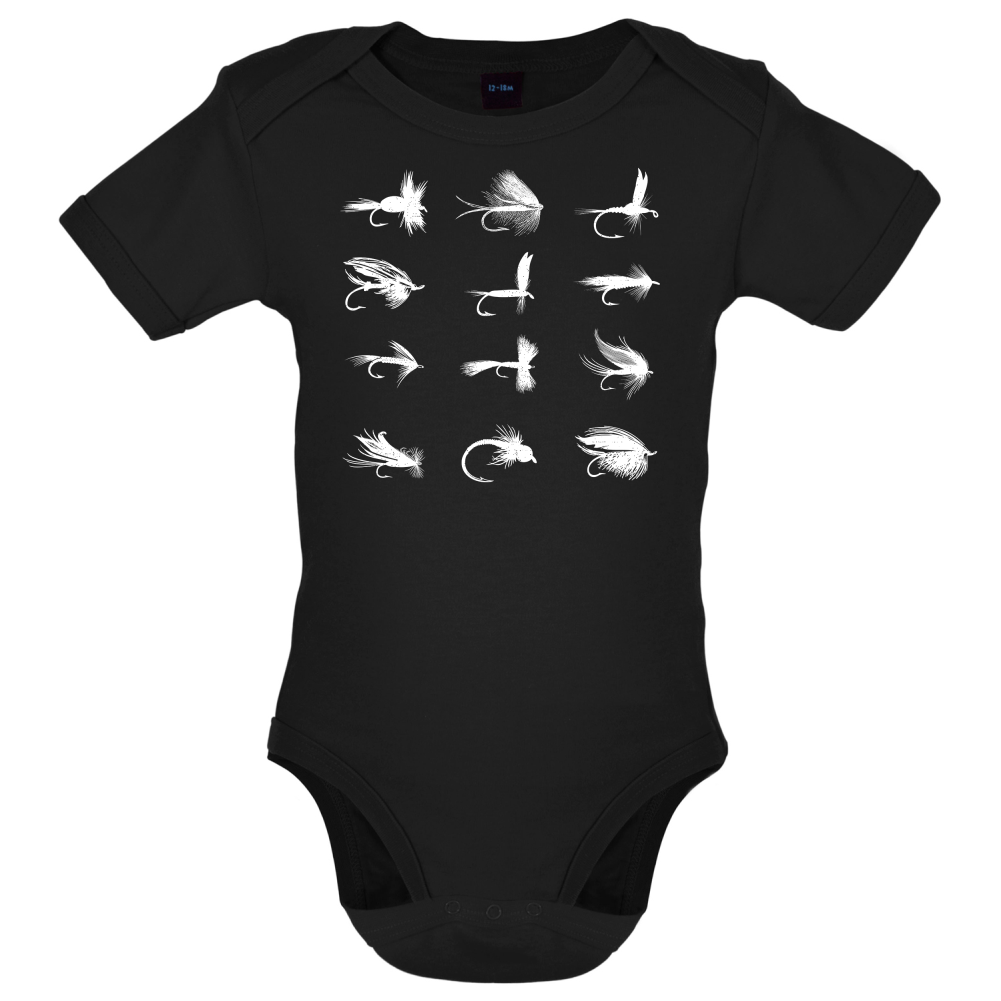 fly Fishing Flies Baby T Shirt