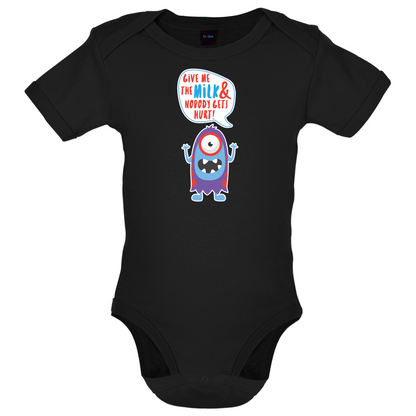 Give Me The Milk Baby T Shirt