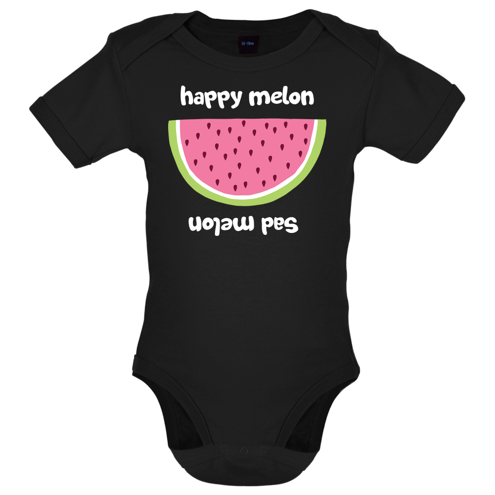 Happy Melon Sad Melon Baby T Shirt