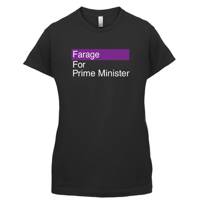 Farage for Prime Minister T Shirt