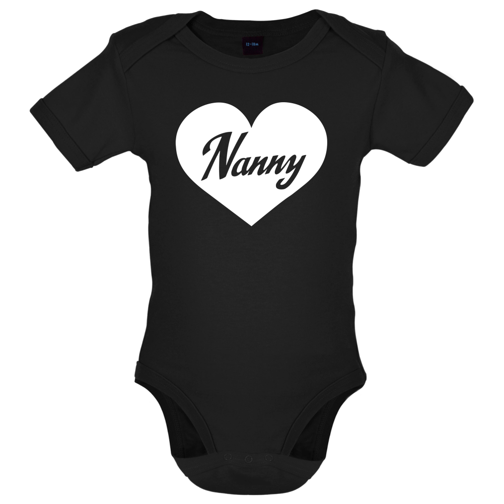 Heart Nanny Baby T Shirt