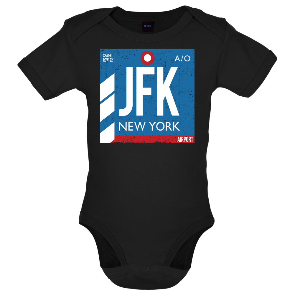 New York Airport Baby T Shirt