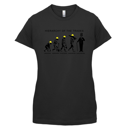 Hierarchy of Trades Electricians T Shirt