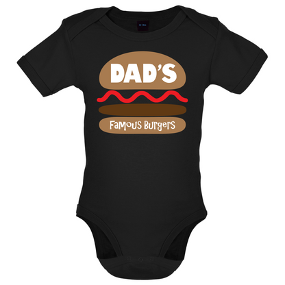 Dad's Famous Burgers Baby T Shirt