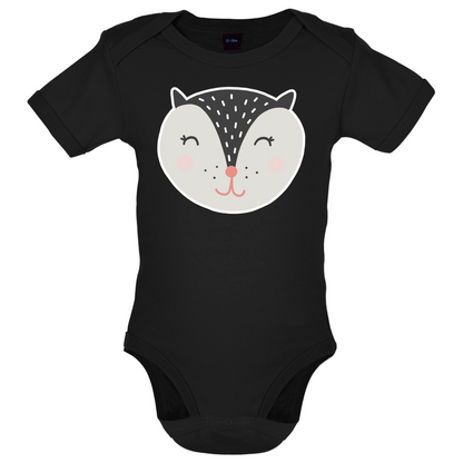 Smiley Face Badger Mrs T Shirt
