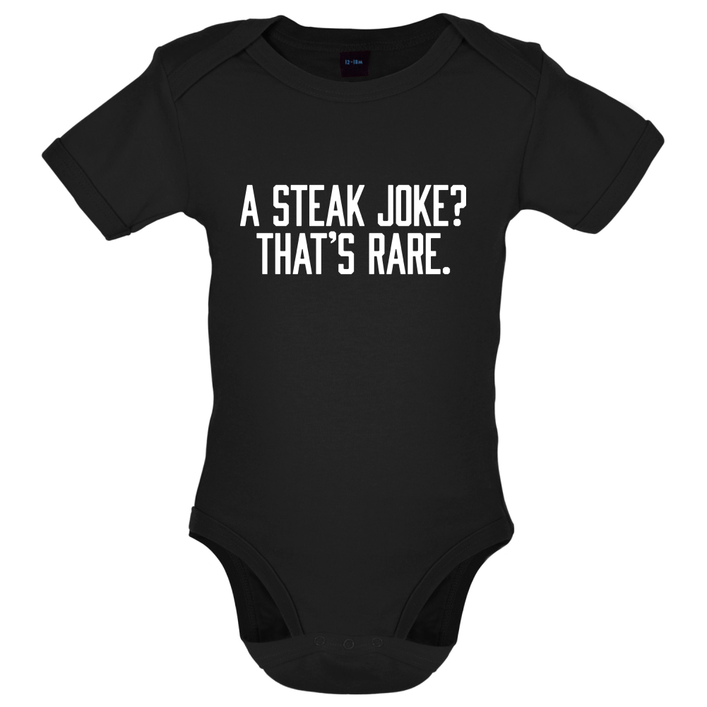 Steak Joke, Thats Rare Baby T Shirt