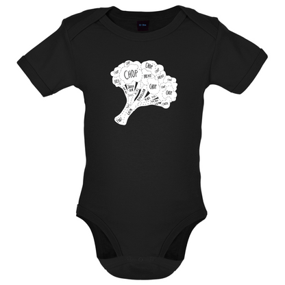 Butcher Broccoli Diagram Baby T Shirt