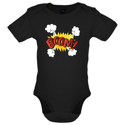 BOOM! Word Art Baby T Shirt