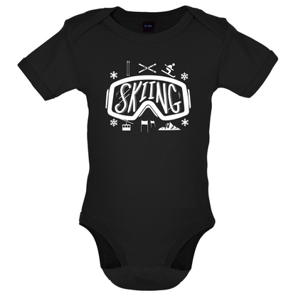 Skiing Goggles Baby T Shirt