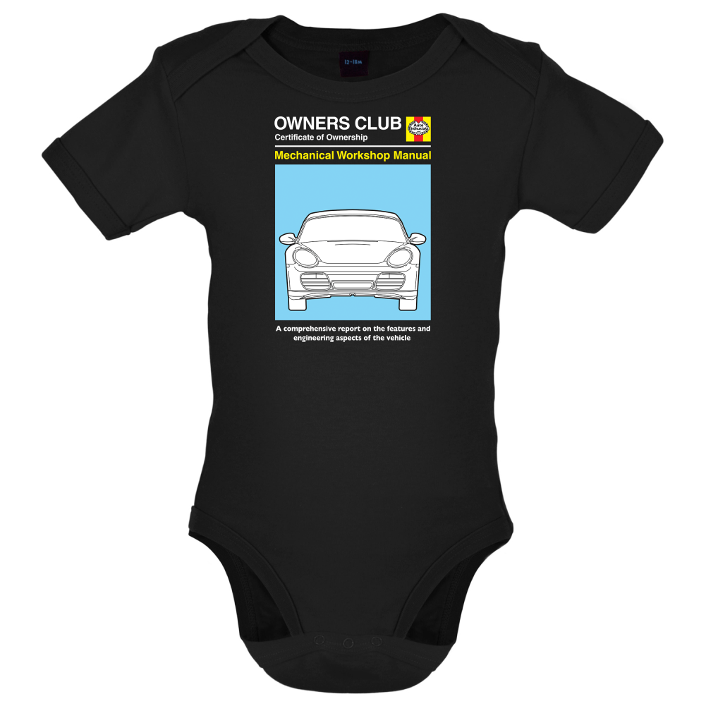 Car Owners Manual 987 Baby T Shirt