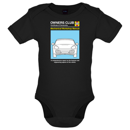Car Owners Manual 987 Baby T Shirt