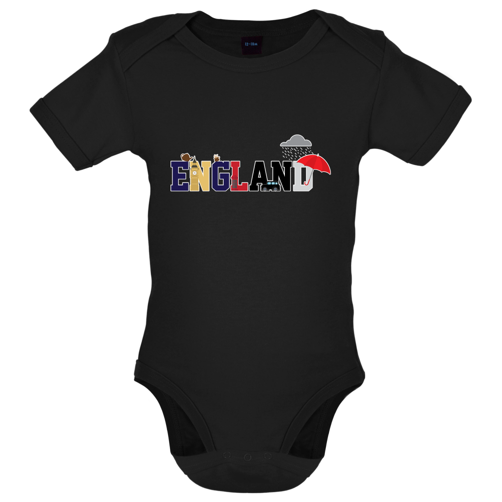 England (Icons) Baby T Shirt