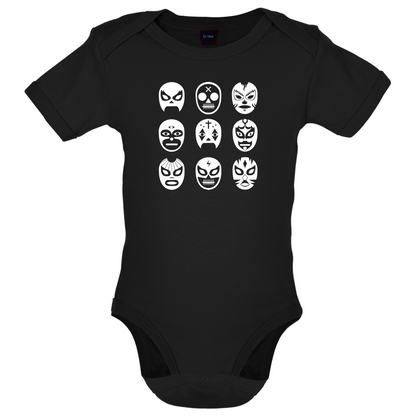 Lucha Masks  Baby T Shirt