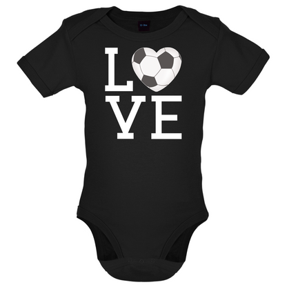 I Love Football Baby T Shirt