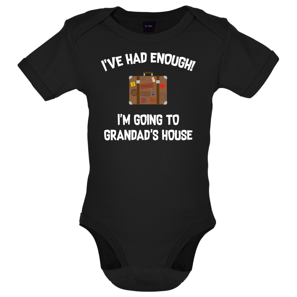 I'm Going To Grandad's House Baby T Shirt