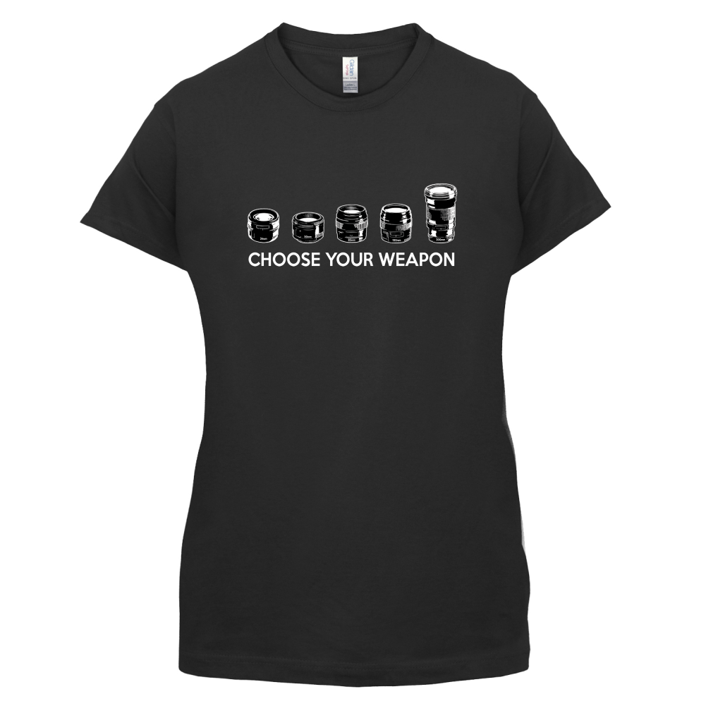 Choose your Weapon (Camera Lenses) T Shirt