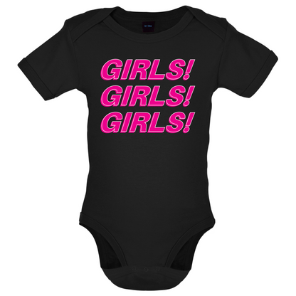 Girls Girls Girls Baby T Shirt