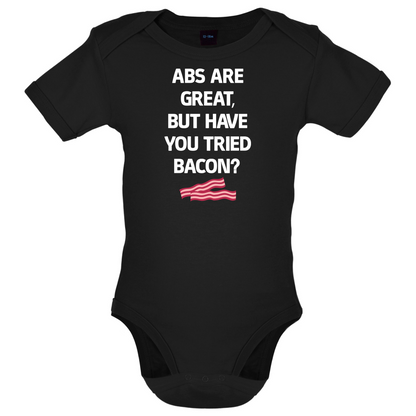 Abs Are Great, Bacon Baby T Shirt