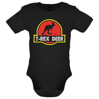 T-Rex Deer Baby T Shirt