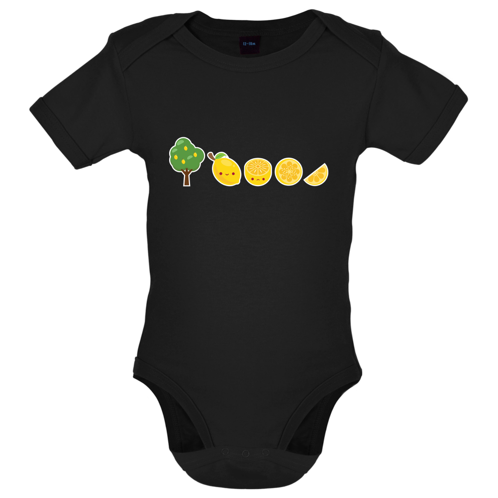 Evolution Of Lemon Baby T Shirt