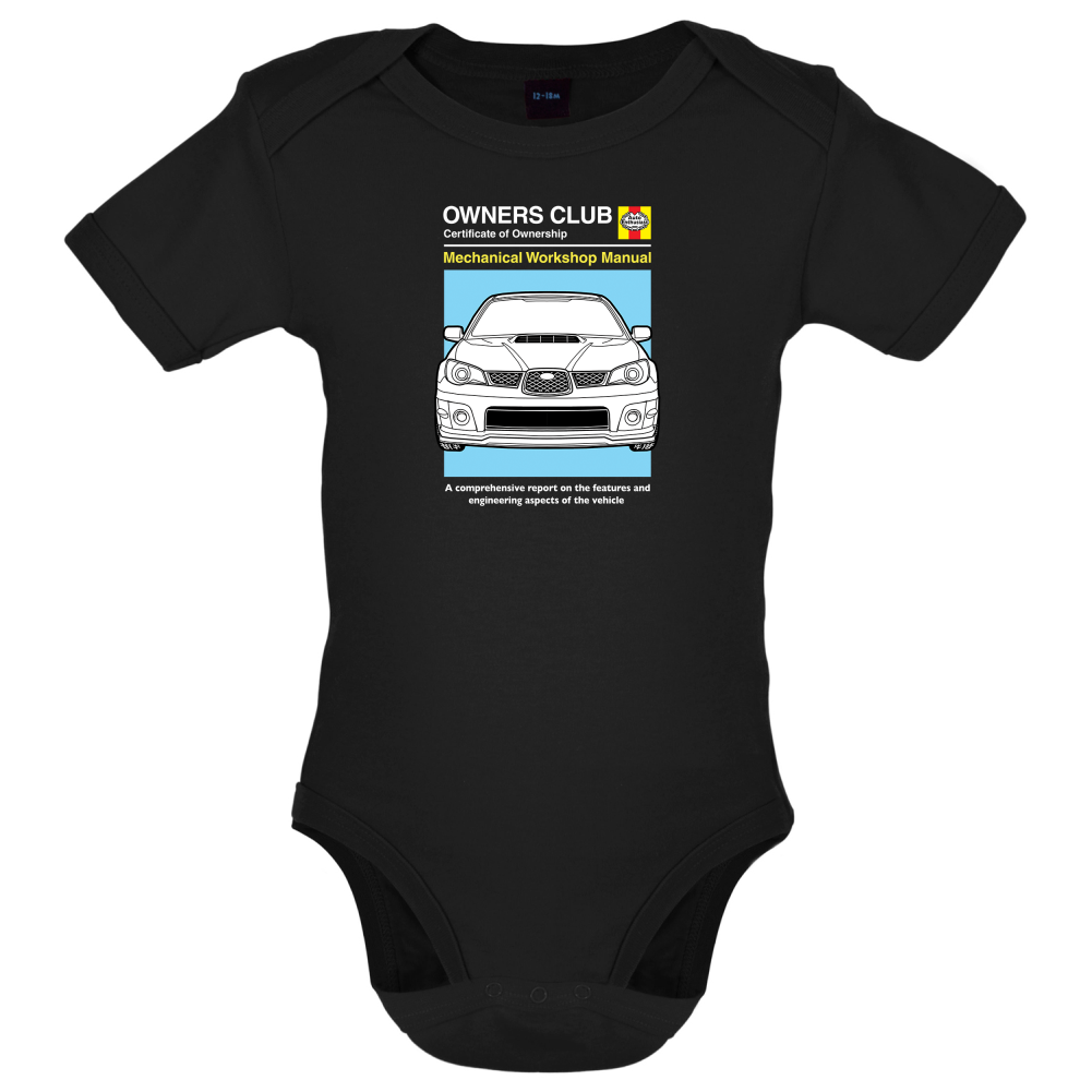 Car Owners Manual Impreza Baby T Shirt