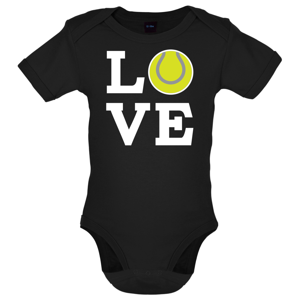 Love Tennis Baby T Shirt