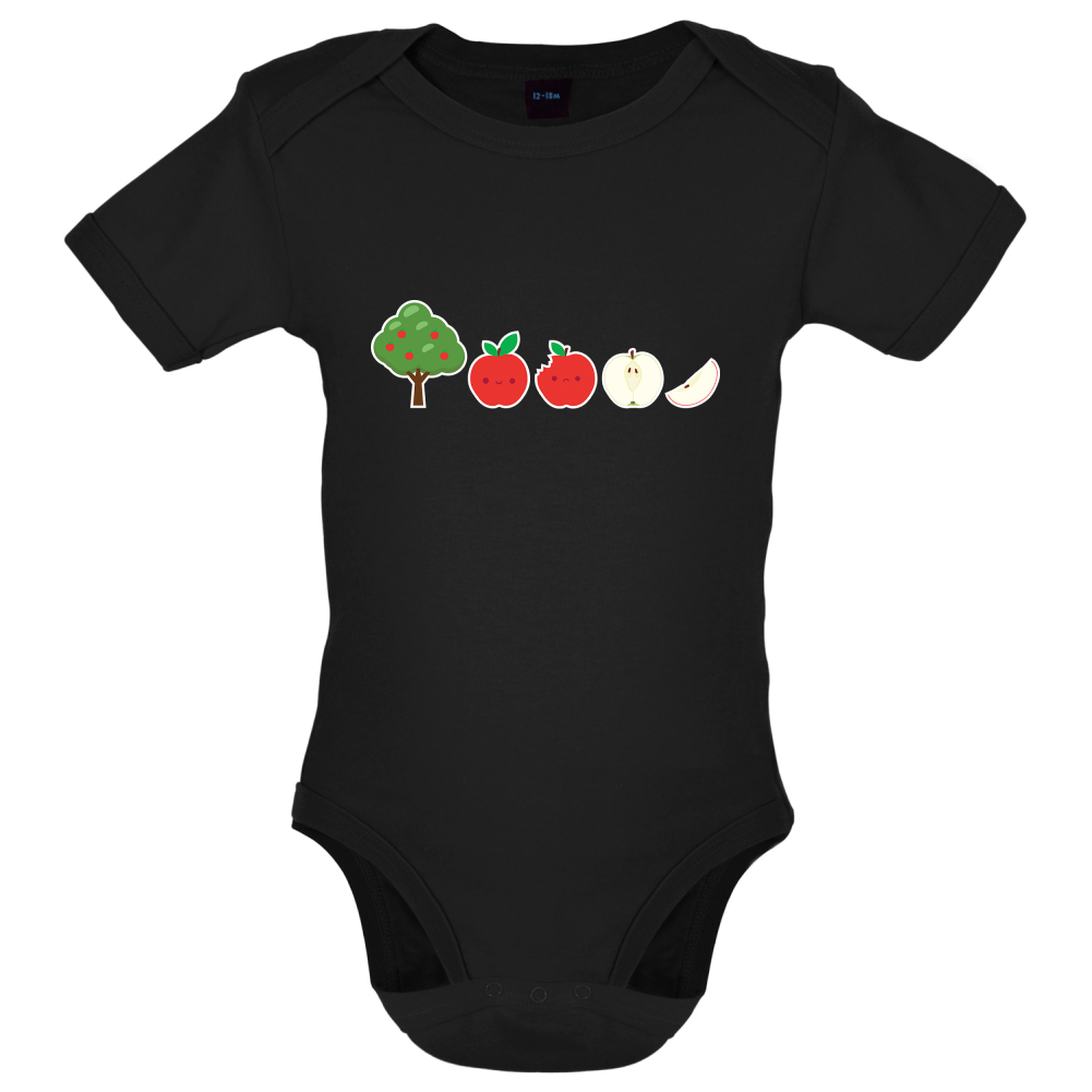Evolution Of Apple Baby T Shirt