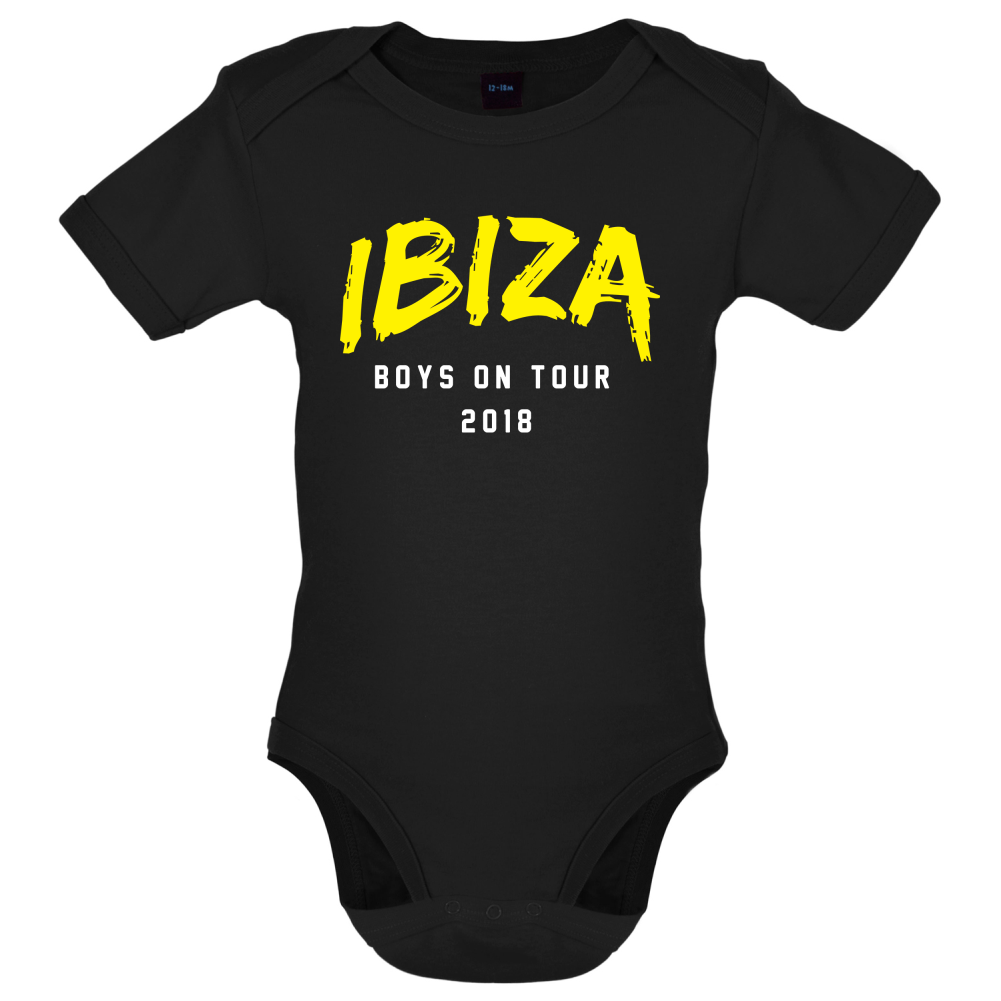 Boys On Tour Ibiza Baby T Shirt
