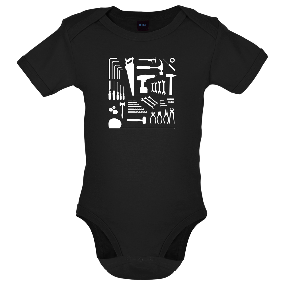 Tools Collage Baby T Shirt