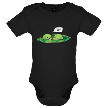 Peas Be Mine Baby T Shirt