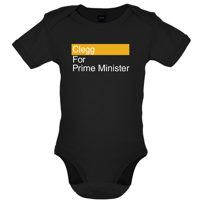 Clegg for Prime Minister Baby T Shirt