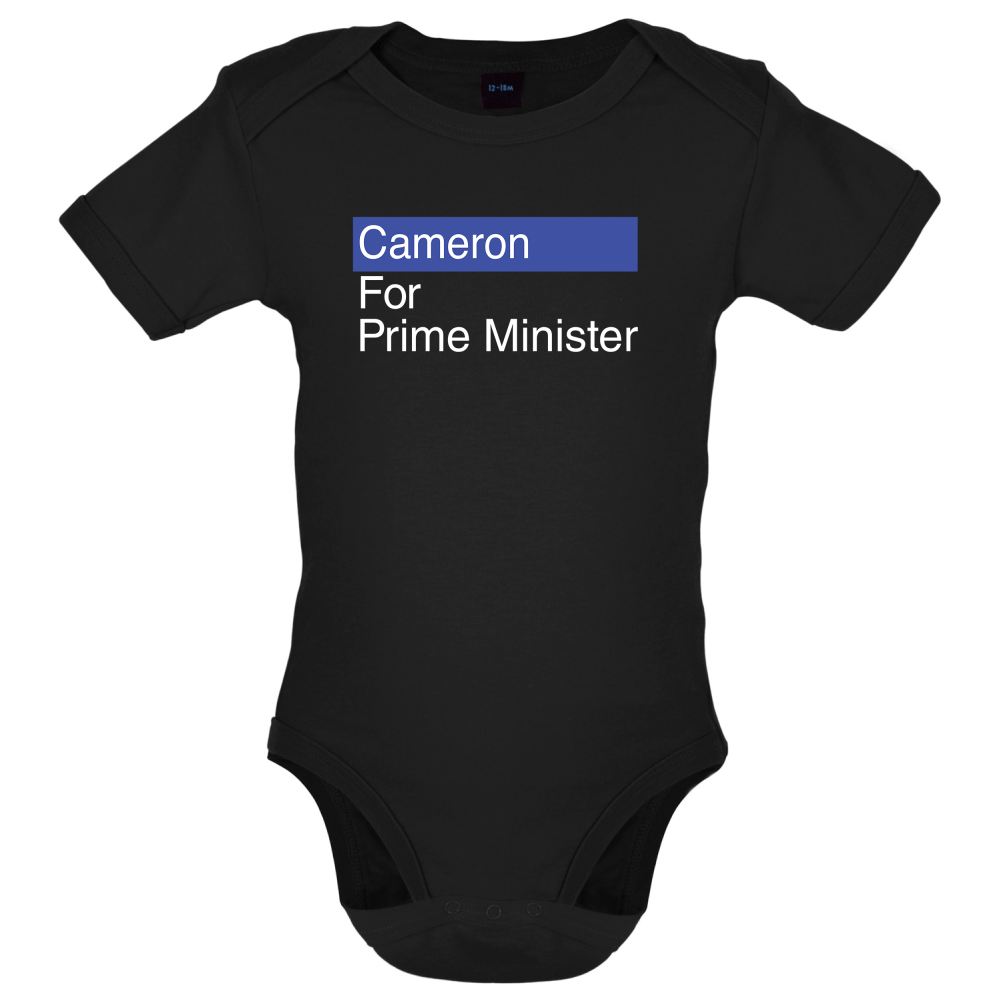 Cameron for Prime Minister Baby T Shirt
